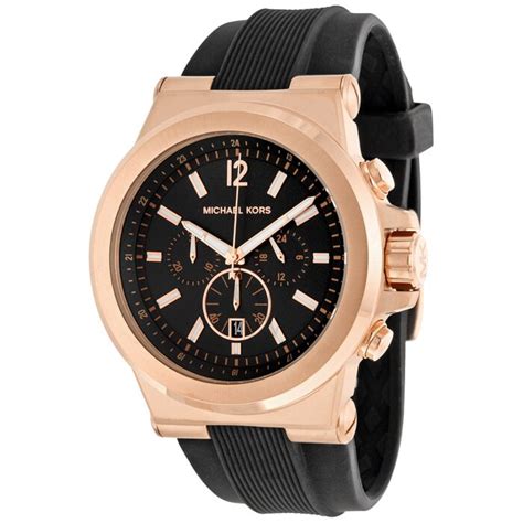 michael kors men's watch mk8184|michael kors chronograph black dial.